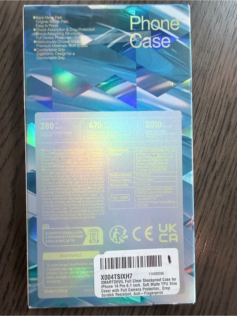 Clear Phone Case - iPhone 14 Pro
